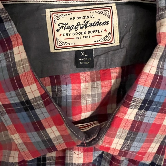 Flag & Anthem Long-Sleeve button up - Picture 5 of 5